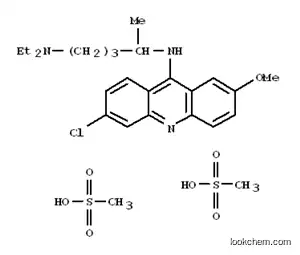 Molecular Structure of 316-05-2 (mepacrine mesilate)